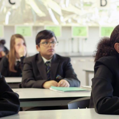 Students Looking at teacher