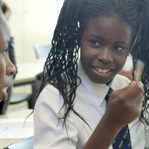 Students in classroom